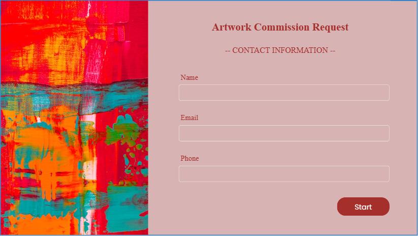 Artwork Commission Request Form