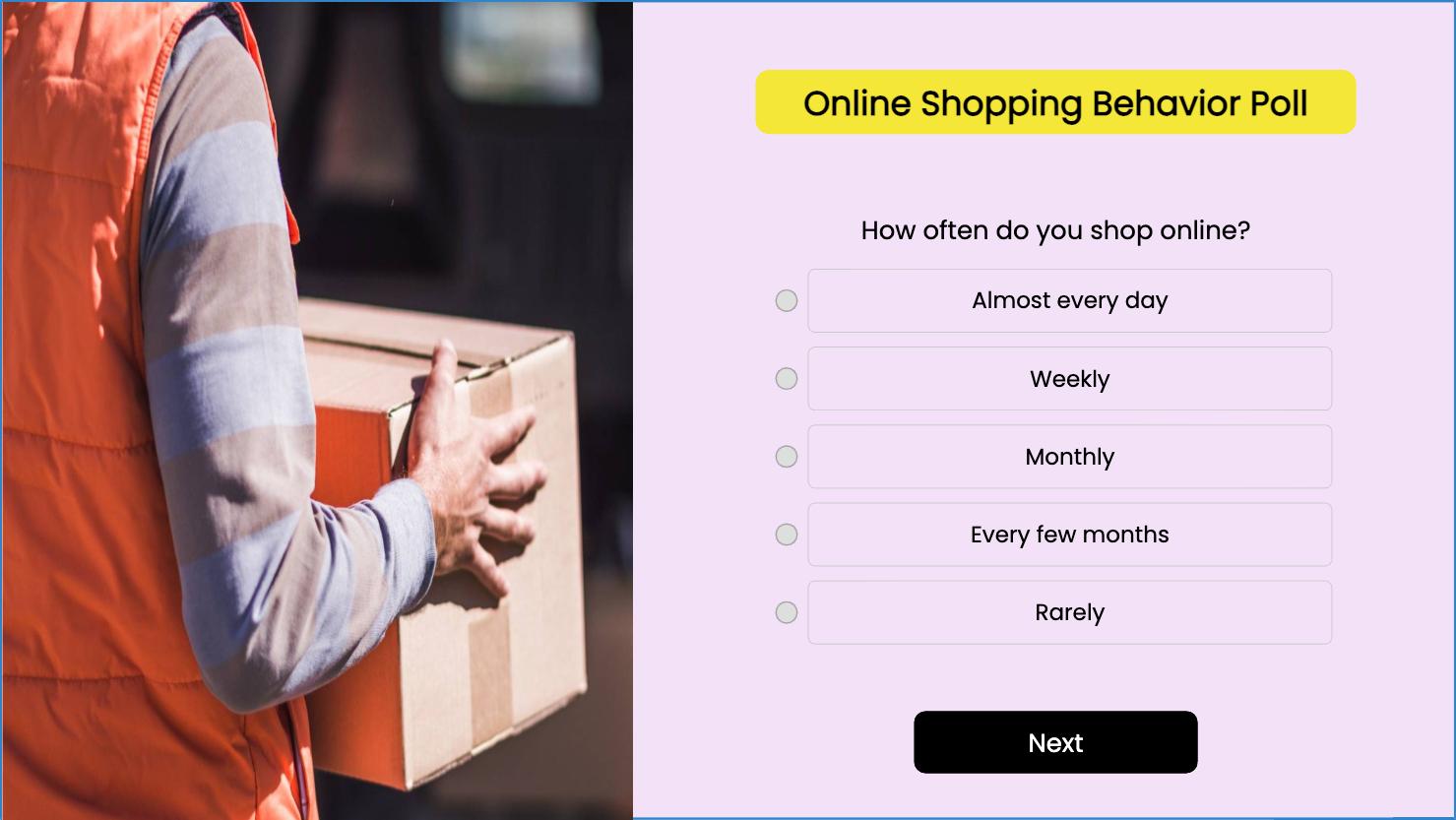 Online Shopping Behavior Poll