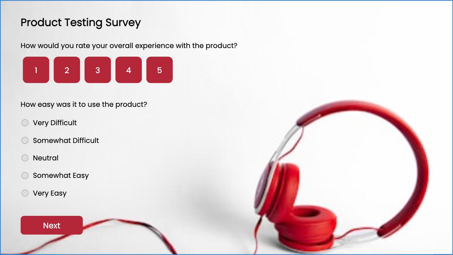 Product Testing Survey