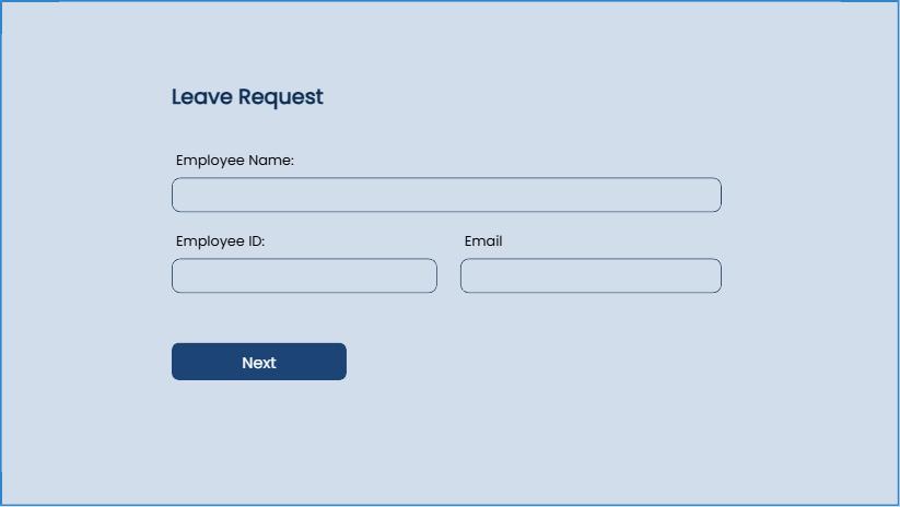 Leave Request Form